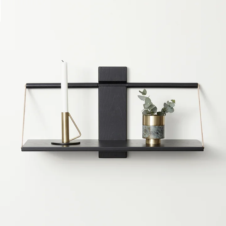 Houten Muurplank van Andersen Furniture in het zwart