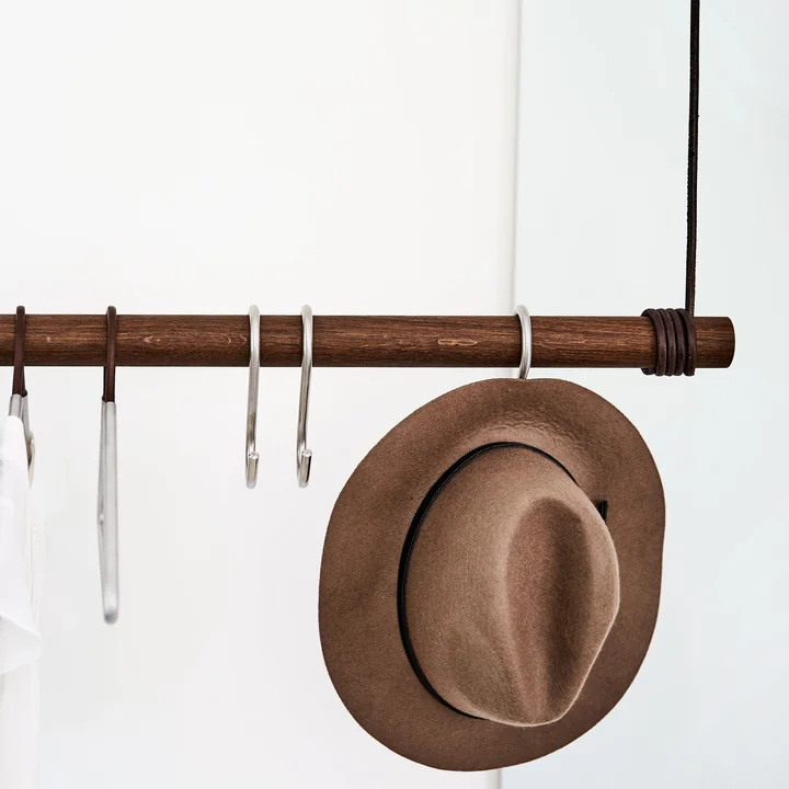 Swing Hangkast M (80 cm) van Lind DNA in gerookt eiken / bruin