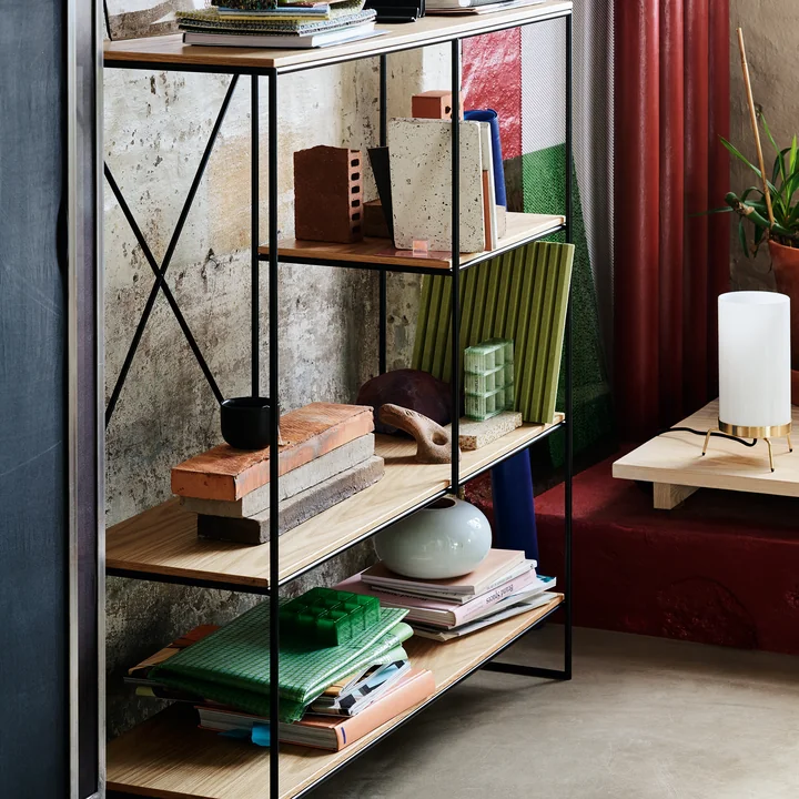 Planner Fritz Hansen Medium plank uit in eiken / zwart