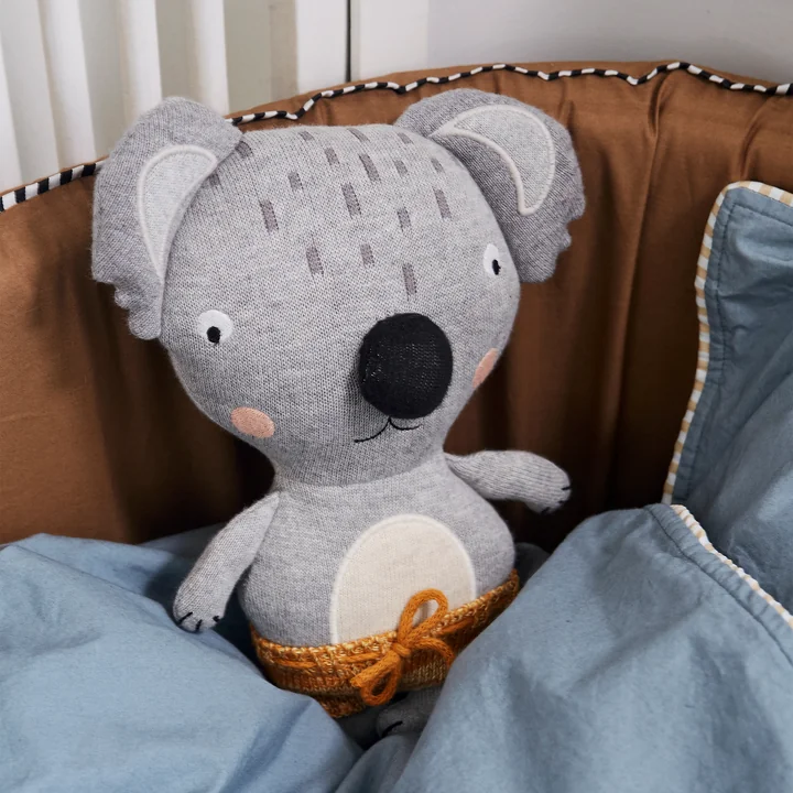 Gebreide knuffel baby koala Anton van OYOY
