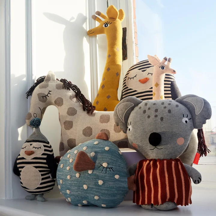 Gebreide knuffels van OYOY