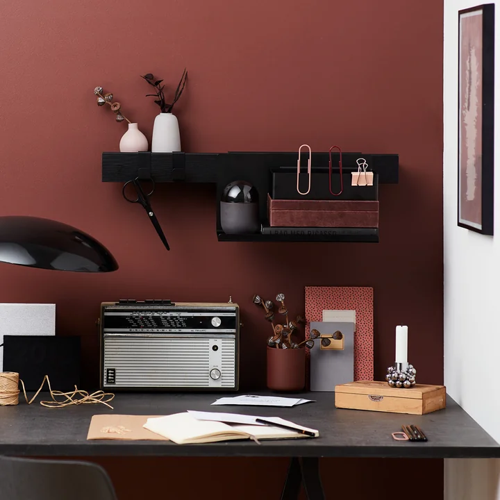 Flex van Gejst opgehangen in het kantoor