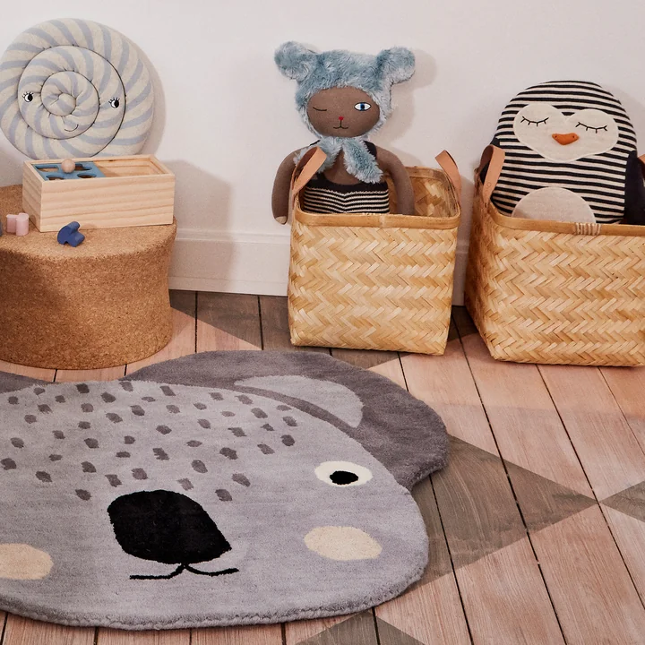 Gebreide knuffel Pinguïn Pingo door OYOY