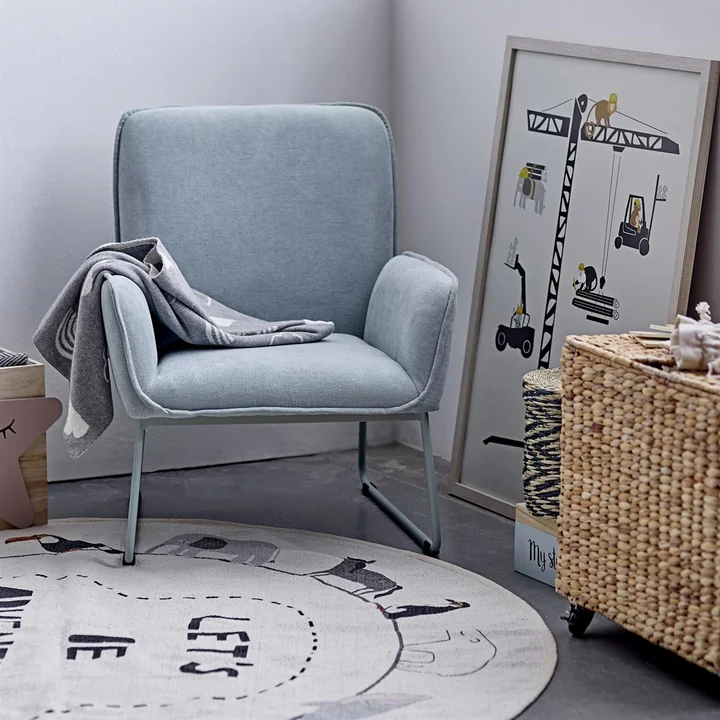 Tapijttapijtdieren Ø 130 cm van Bloomingville