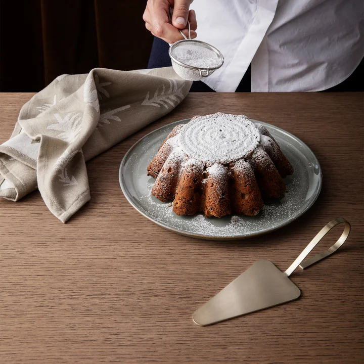 Fein cake plakje, messing van Ferm Living