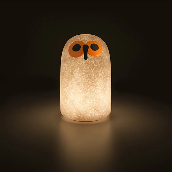 Linnut Sulo S S Snoerloze tafellamp (LED) van Magis in wit/oranje