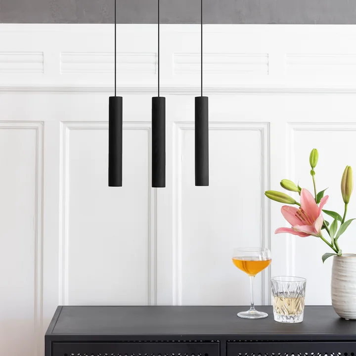 Chimes LED-hanglamp van Umage in zwart