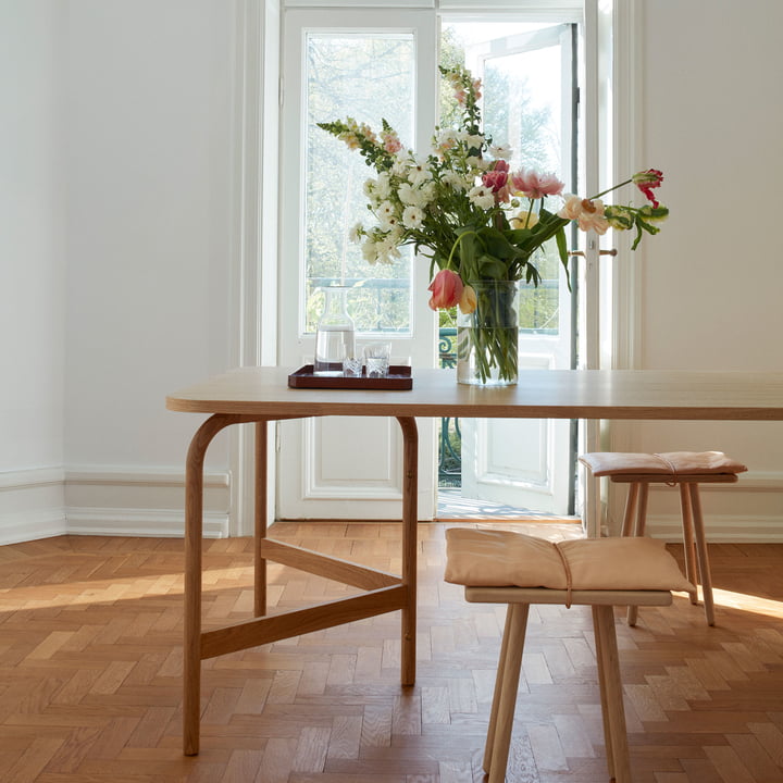 Aldus Eettafel van Skagerak in geolied eikenhout