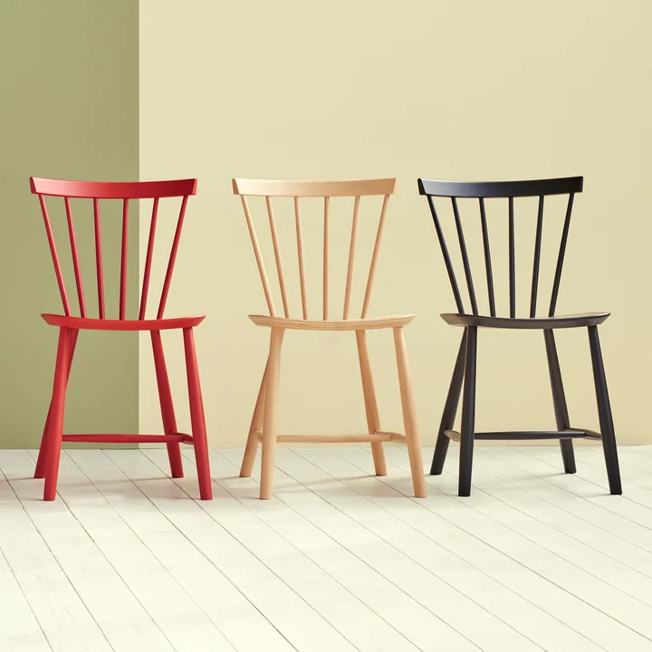 J46 Stoel van FDB Møbler in verschillende kleuren