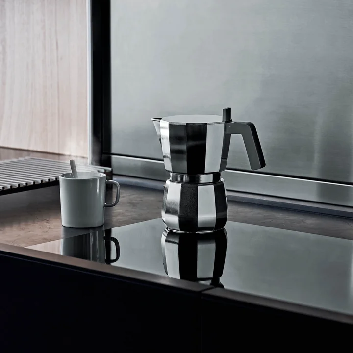Moka espressomachine 9 kopjes van Alessi