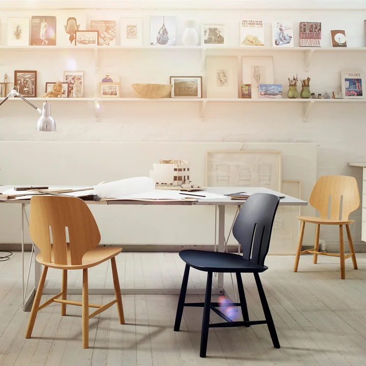 J67 stoel van FDB Møbler van FDB Møbler in verschillende uitvoeringen