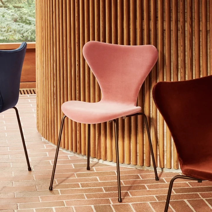 Serie 7 Fluwelen Editie stoel van Fritz Hansen