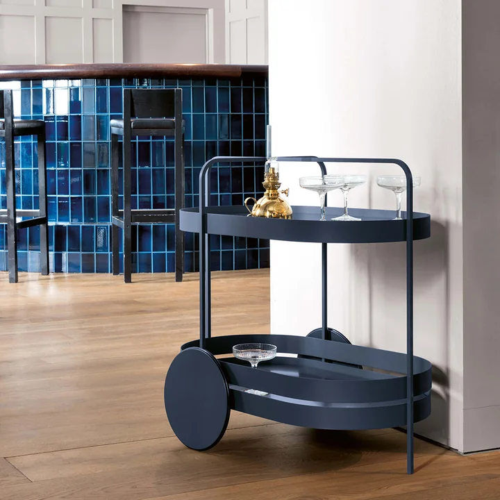 Sierlijke serveerwagen van Schönbuch