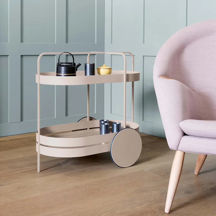 Sierlijke serveerwagen van Schönbuch