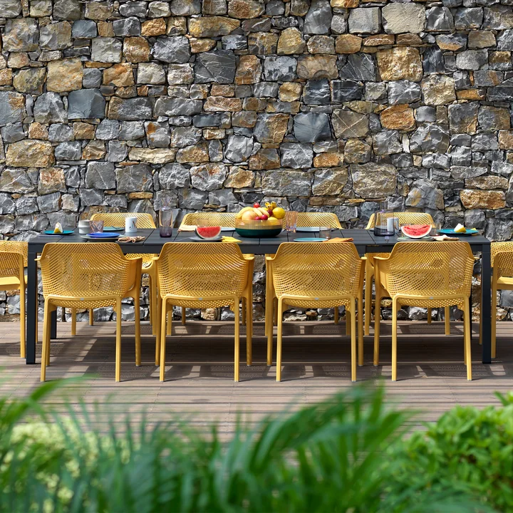 Rio tafel van Nardi in de tuin