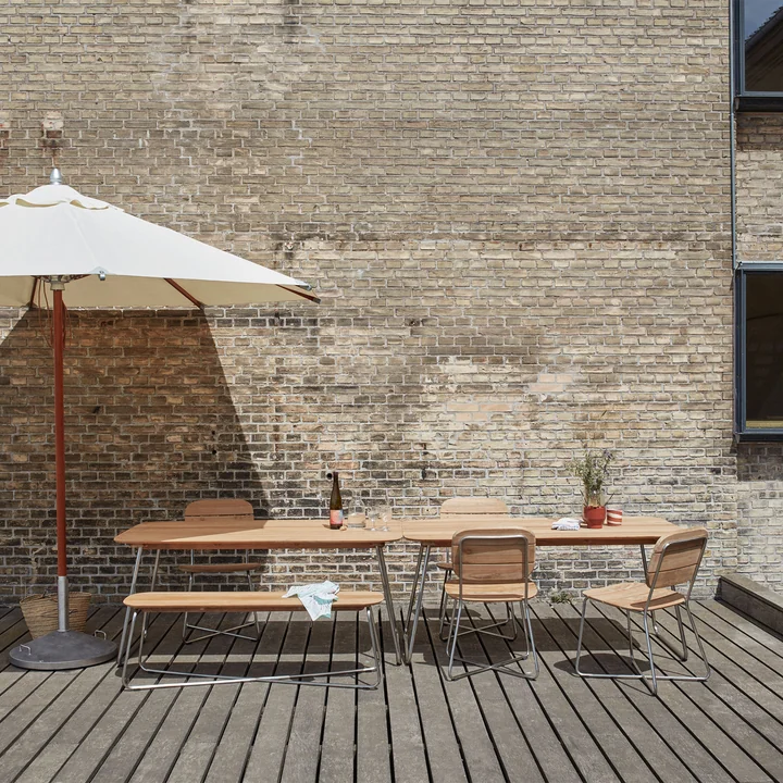 Lilium Serie door Skagerak op het terras