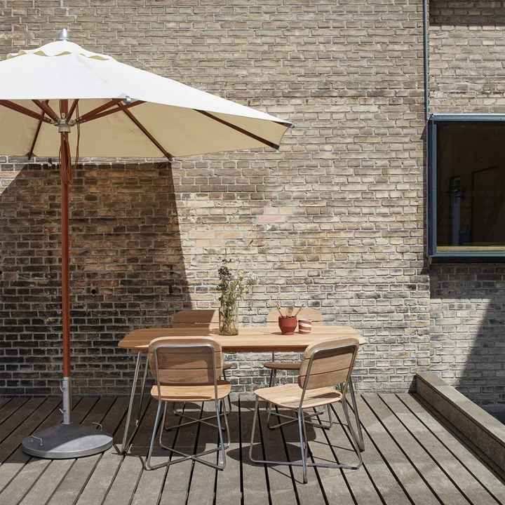 Lilium Serie door Skagerak op het terras