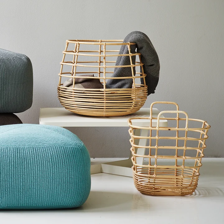 Sweep Mandje, natuurlijk van Cane-line