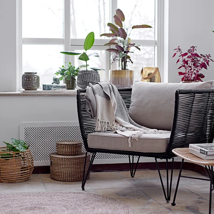 Mundo Lounge Chair van Bloomingville