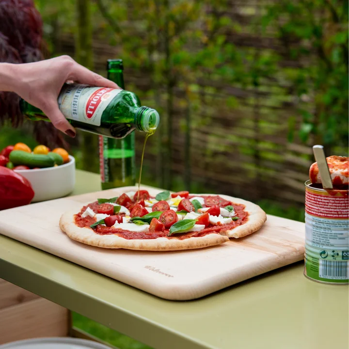 Snijplank van 40 x 33 cm van Weltevree elzenhout