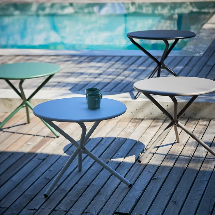 Tris Bijzettafel van Fiam