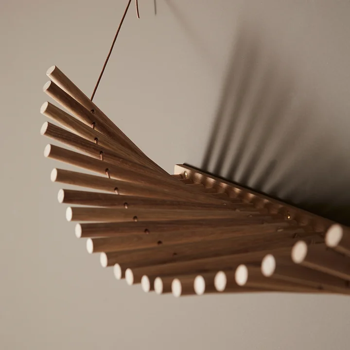 Knaegt wandgarderobe van Woud eikenhout wit gepigmenteerd