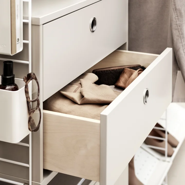 String Opbergsysteem uit in beige