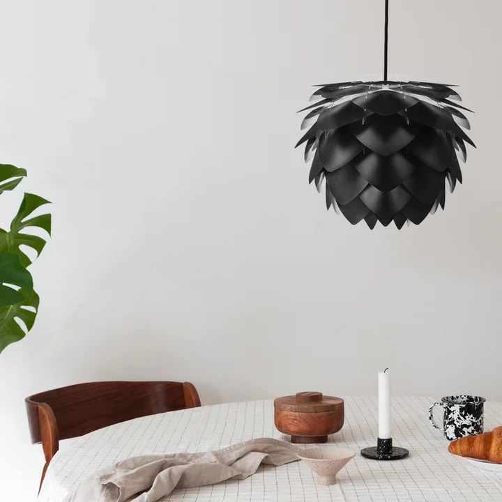 Silvia van Umage boven de eettafel