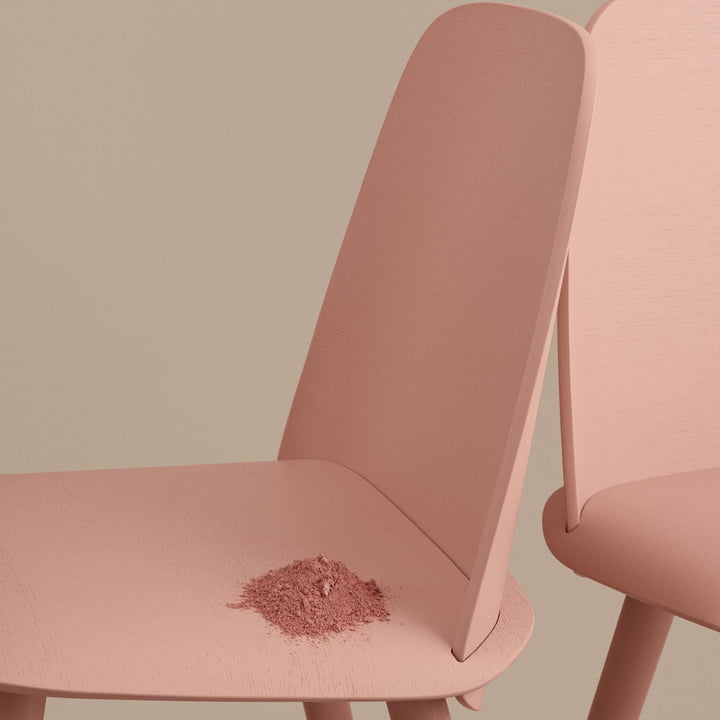 Nerd Chair van Muuto In tan rose