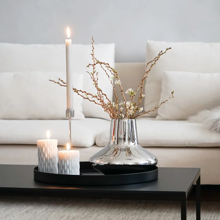 Versier de koffietafel met kaarsen uit de Collection