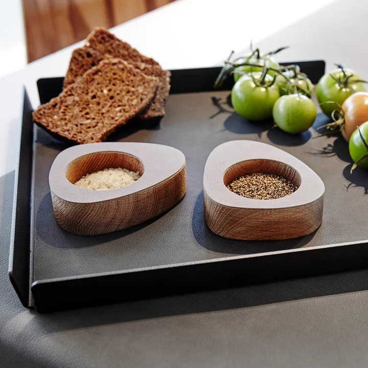 Zoute & peperopslag, Eik / Nupo lichtgrijs van Lind DNA