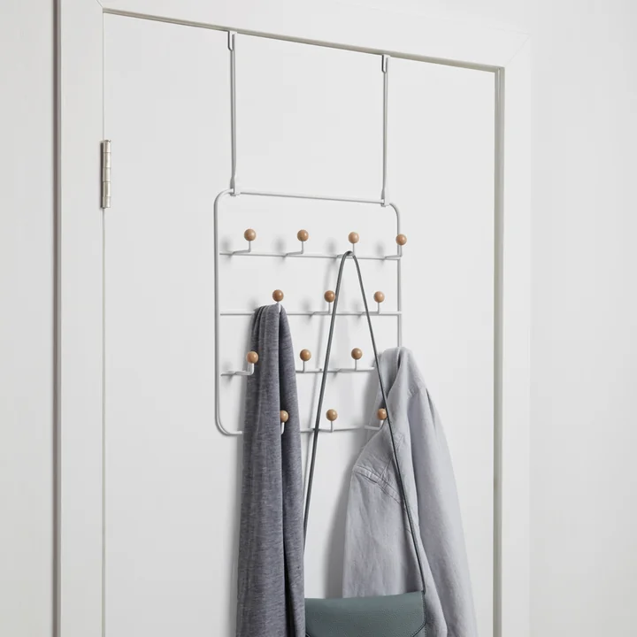 Estique deurkast van Umbra in wit / natuur