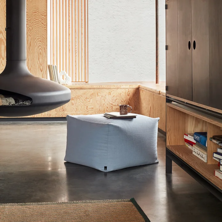 Varer Pouf van HAY In soft blue