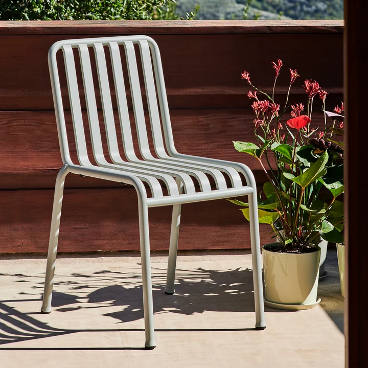 Palissade Stoel van HAY in lichtgrijs