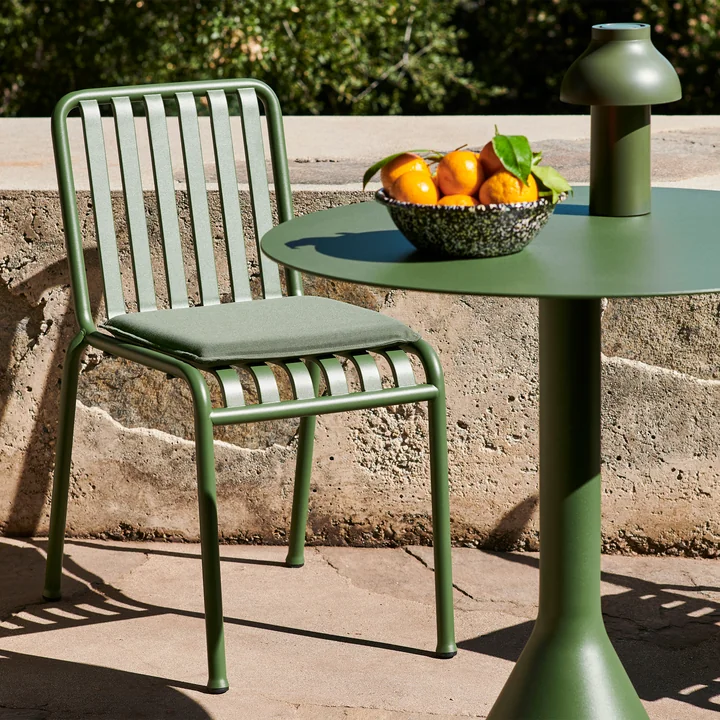 Palissade Stoel met Palissade Zitkussen voor stoel van HAY