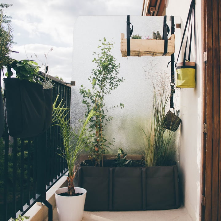 Baclong Plantenzak van Bacsac op het balkon