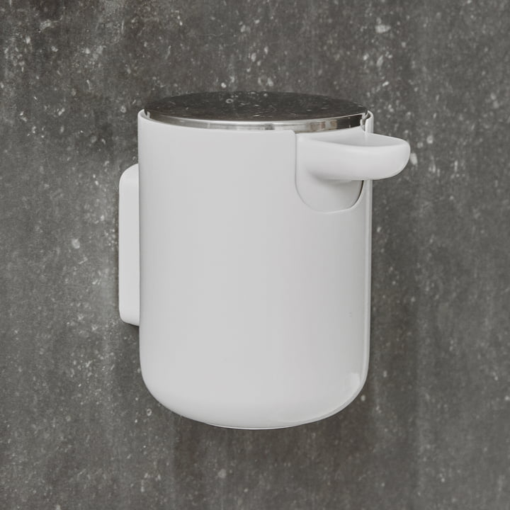 Bath Audo Zeepdispenser voor aan de muur in wit