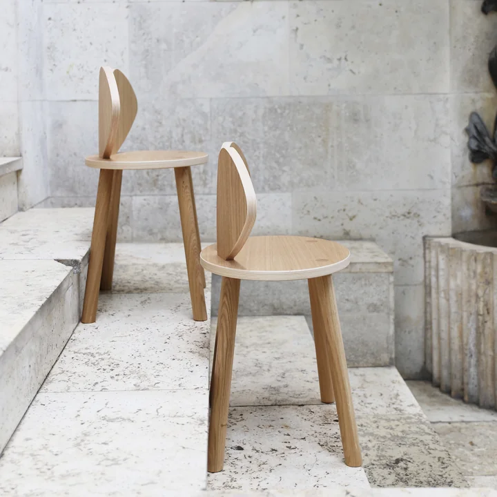 Mouse Kinderstoel en Mouse Junior stoel van Nofred