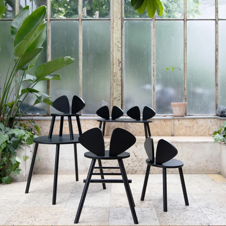 Mouse Serie van Nofred in zwart