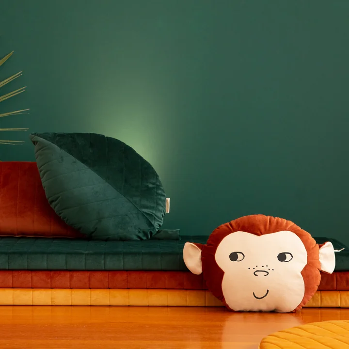 Zanzibar speelmatras en dierenkussen van Nobodinoz