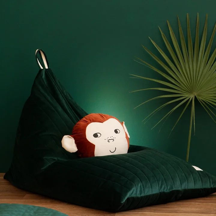 Essaouira fluwelen zitzak van Nobodinoz