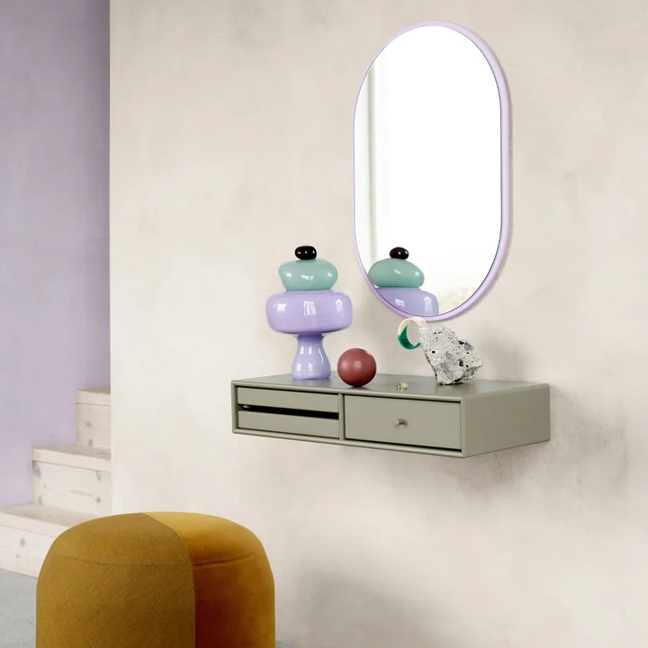 Makeup console tafel met lade uit Montana .