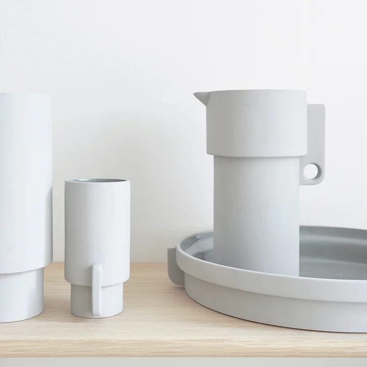 Alcoa kan, 1 L, lichtgrijs van Form & Refine