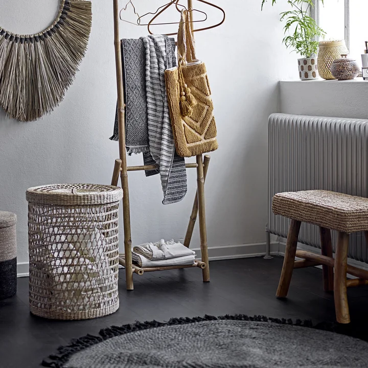 Idakomile jute vloerkleed van Bloomingville .