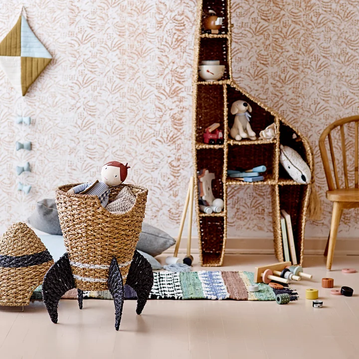 De Cosmina zeewiermand van Bloomingville staat klaar in de kinderkamer - klaar om op te stijgen!