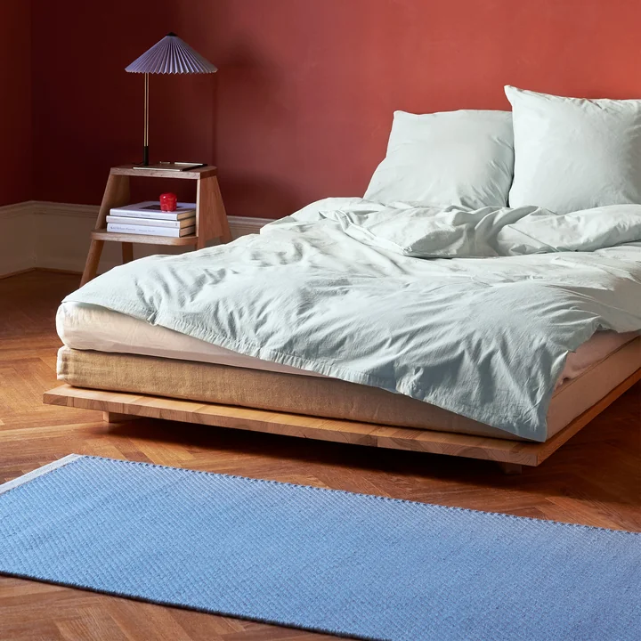 Bias Tapijt, 80 x 200 cm, lichtblauw van HAY .