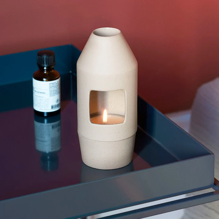 Chim Chim geurverspreider, Ø 6,5 x H 14,5 cm, licht beige van HAY.