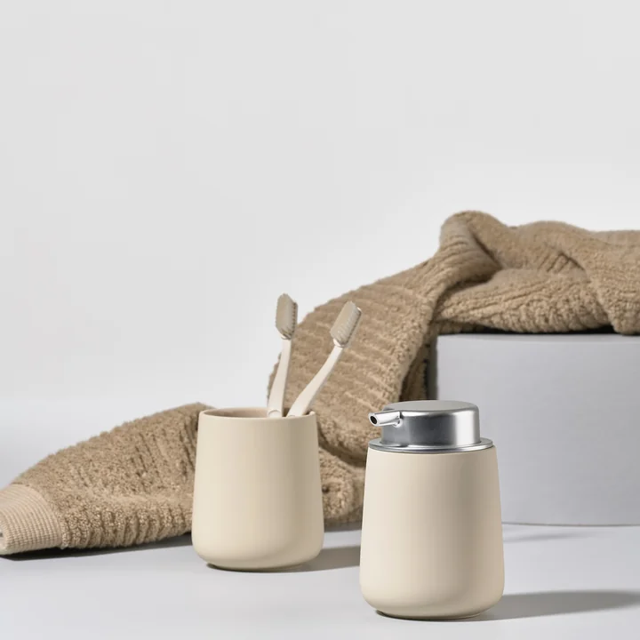 Nova Zone Denmark Tandenborsteltrommel en zeepdispenser van