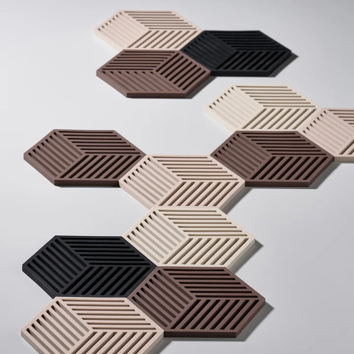 Hexagon Onderzetters van Zone Denmark