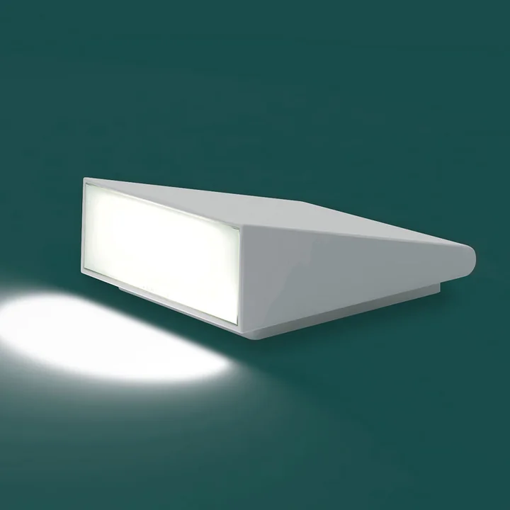 LED buitenwandlamp Cuneo grijs / wit van Artemide